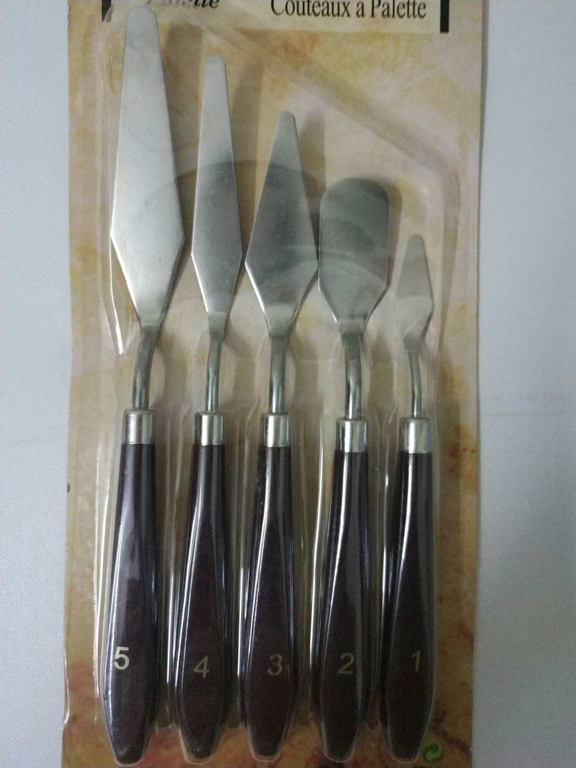Bộ 5 bay vẽ cán nâu