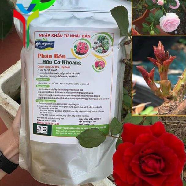 PHÂN BÓN HỮU CƠ ORGANIC (1kg) Nhập khẩu PHÁP