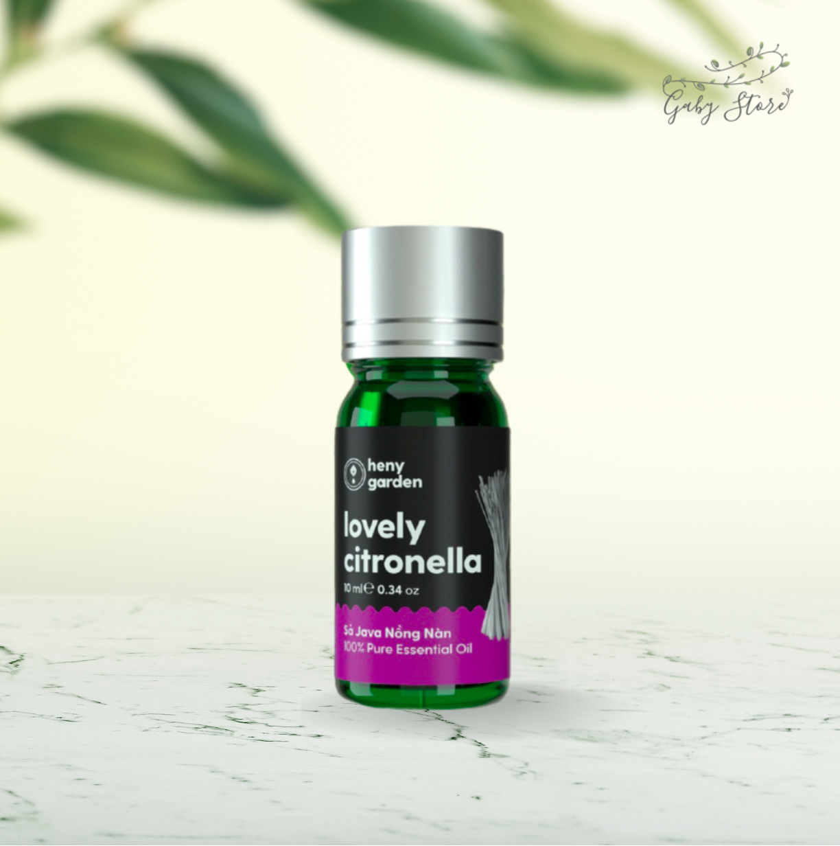 Tinh dầu Sả Java || Heny Garden Lovely Citronella (10ml) || Java Lemongrass Essential Oil