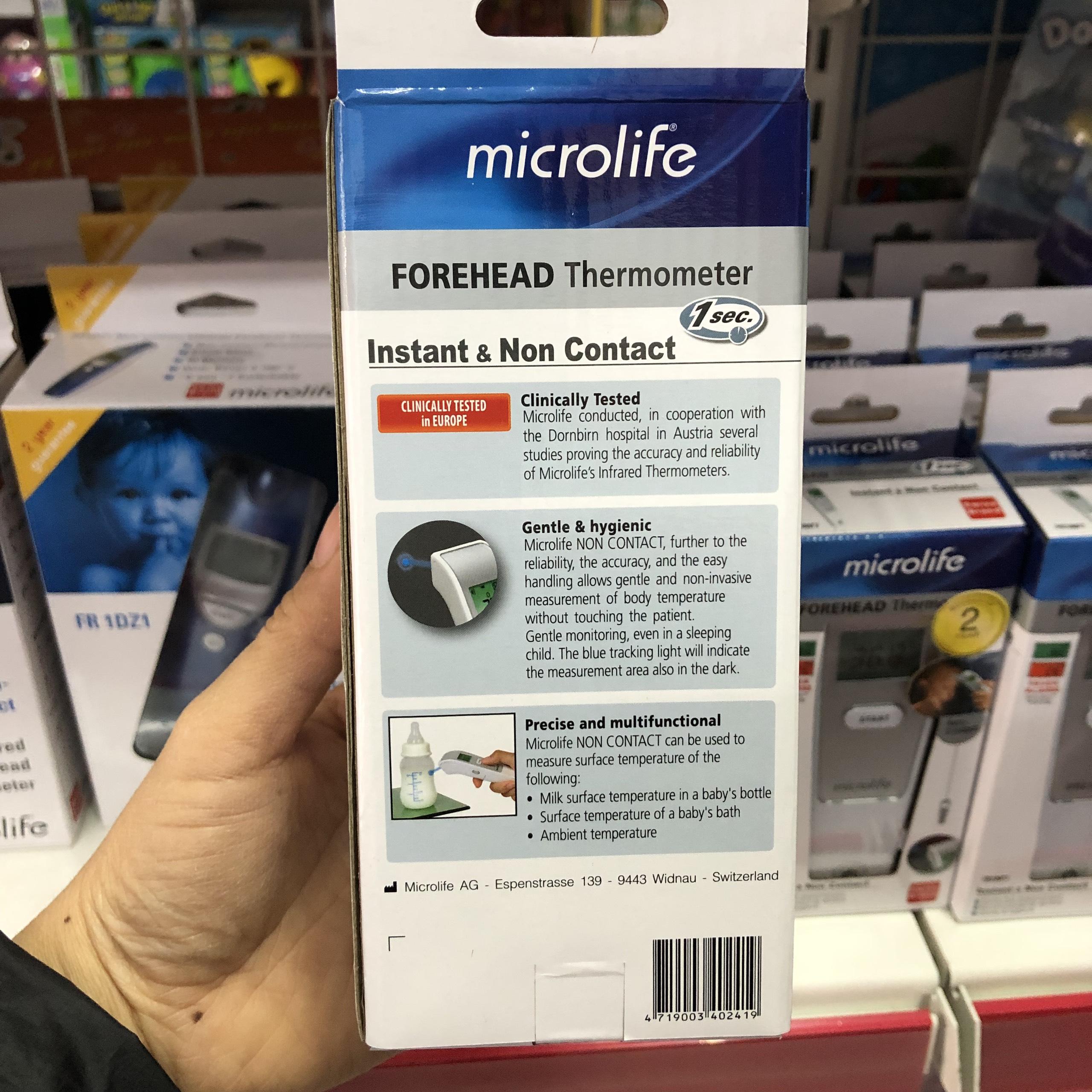 Nhiệt kế đo trán Microlife FR1MF1