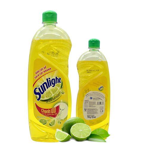 Nước rửa bát Sunlight Chanh chai 750ml