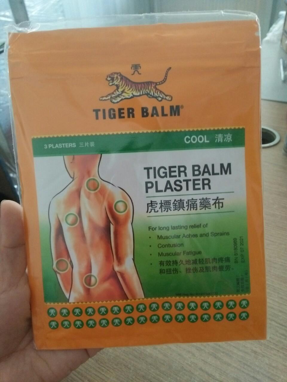 Combo 6 Bịch MIẾNG DÁN TIGER BALM PLASTER-RD Cool  10cm x 14cm