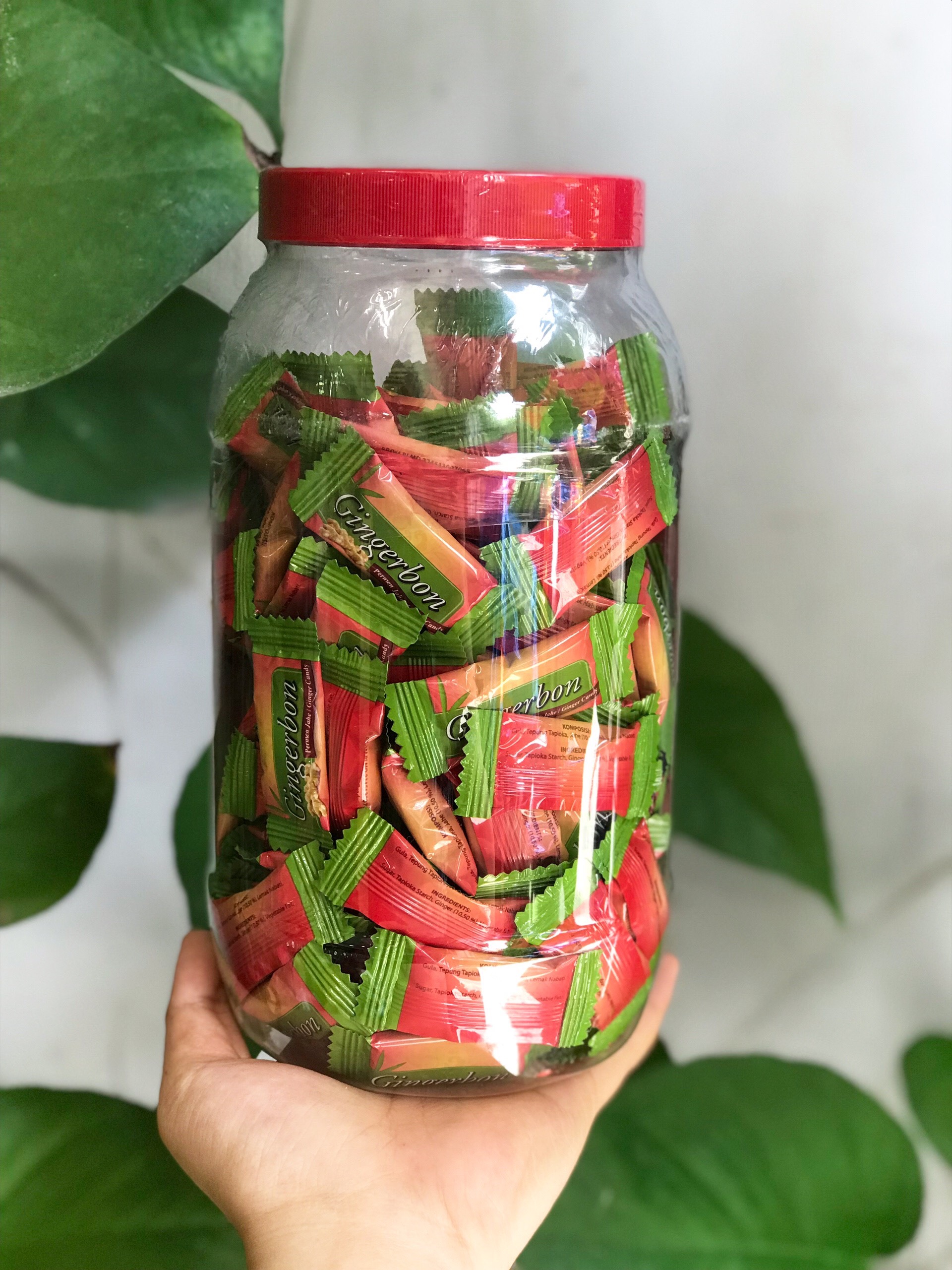 Kẹo Gừng Dẻo Gingerbon Ginger Candy (Hủ 620g)