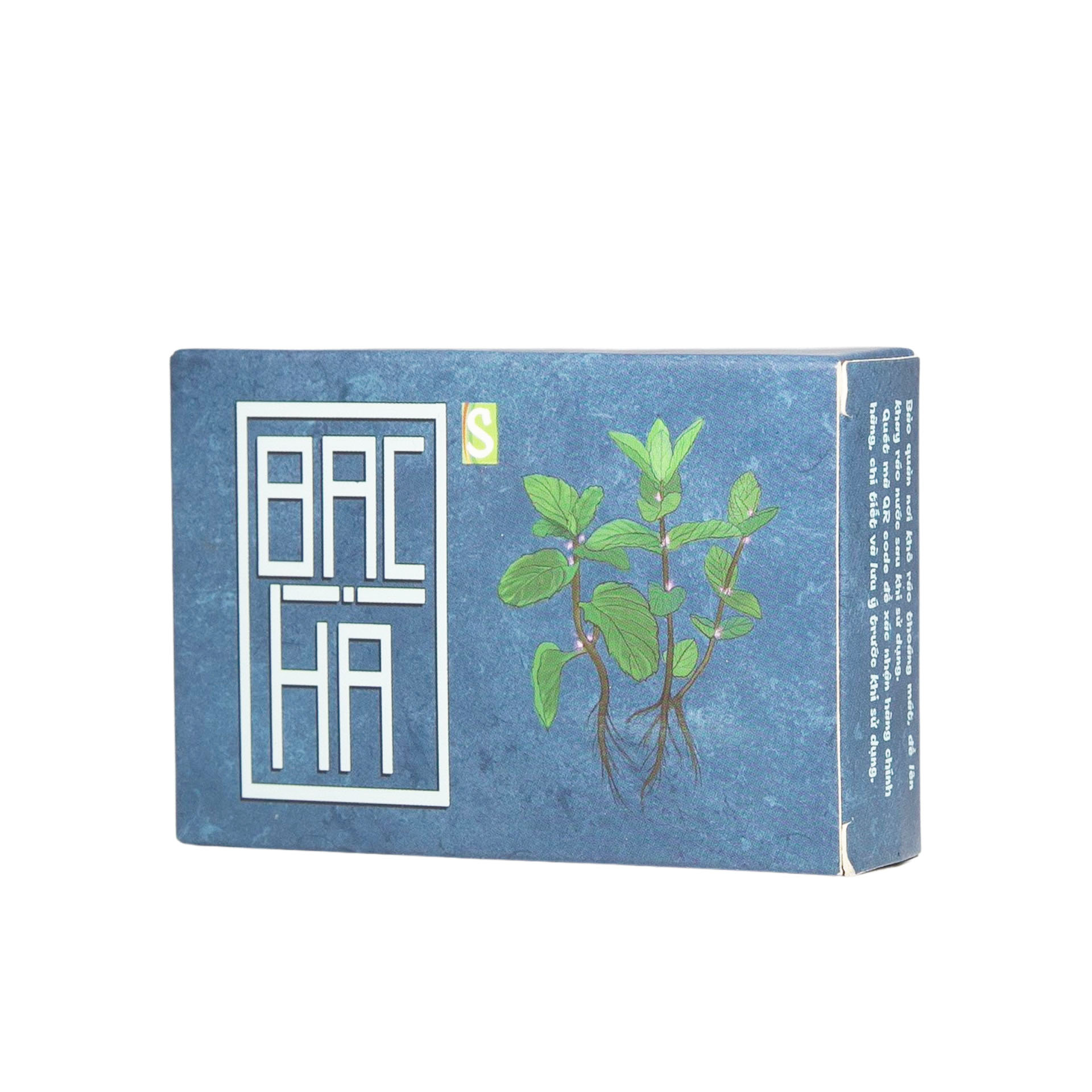 Xà bông Sinh Dược Bạc hà , xà phòng handmade 100gr, 100% thảo dược thiên nhiên giúp dưỡng da, ngưa mụn ,an toàn cho bé và phụ nữ sau sinh
