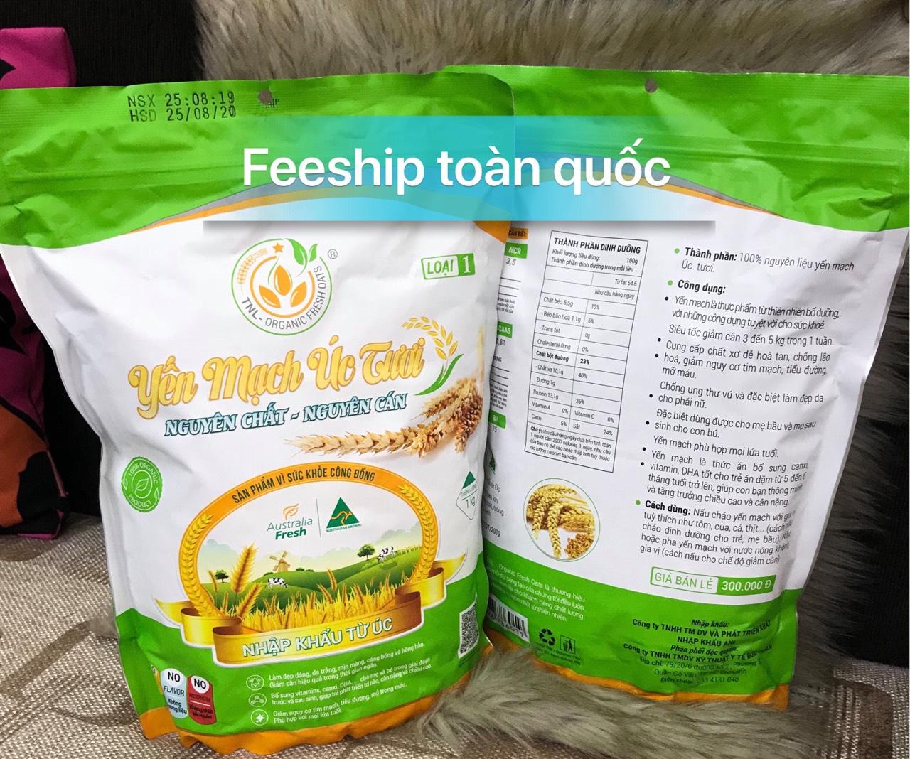 combo 5kg yến mạch úc tươi loại 1