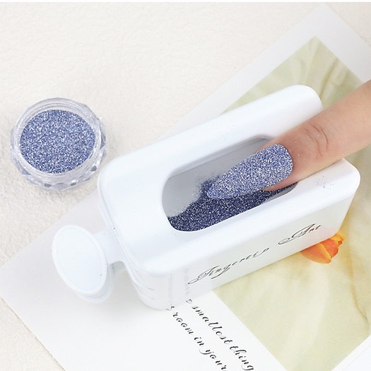 Khay đựng nhũ rắc móng tay, Khay đựng đá rắc móng Nail