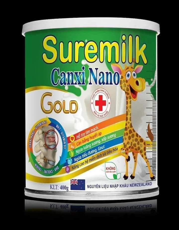 Sữa SUREMILK CANXI NANO 900g