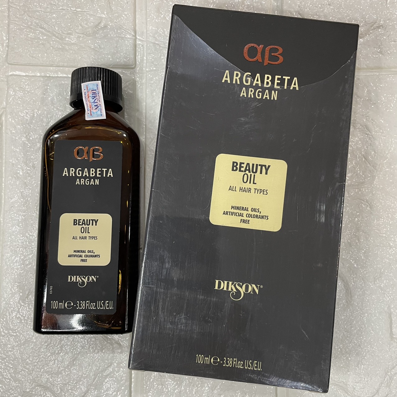 Tinh dầu Dikson Argabeta Oil phục hồi tóc hư tổn 100ml