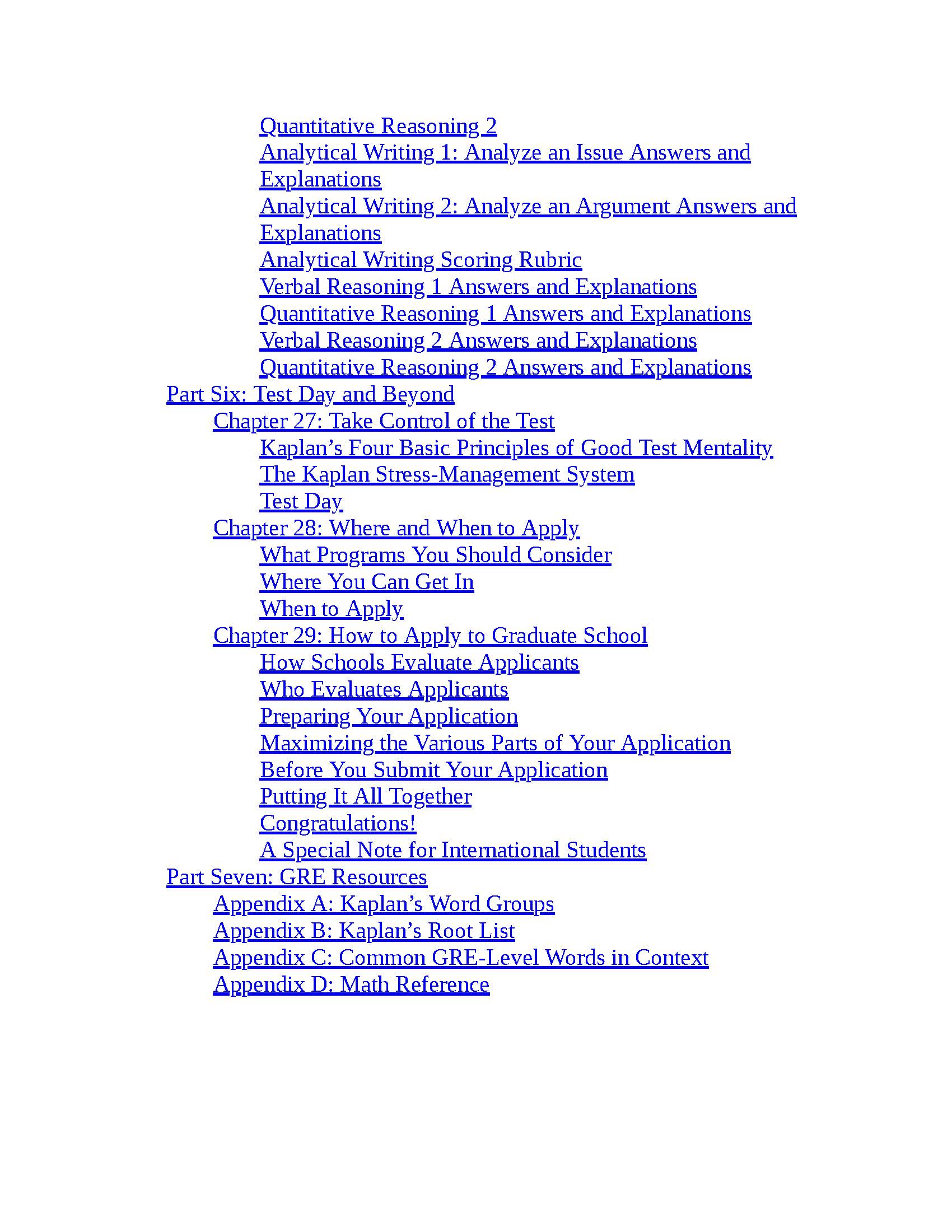 GRE Prep 2021