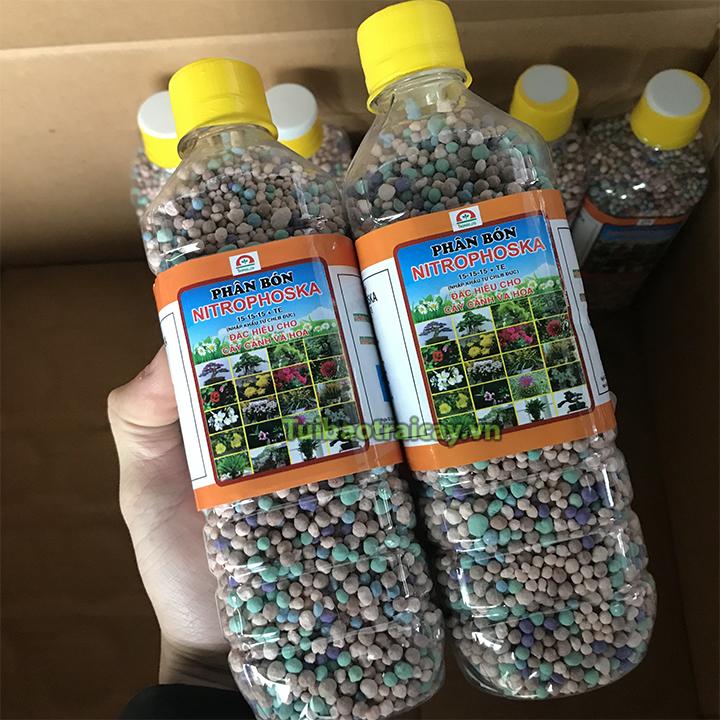 Phân bón thúc Nitrophoska cho hoa, cây cảnh