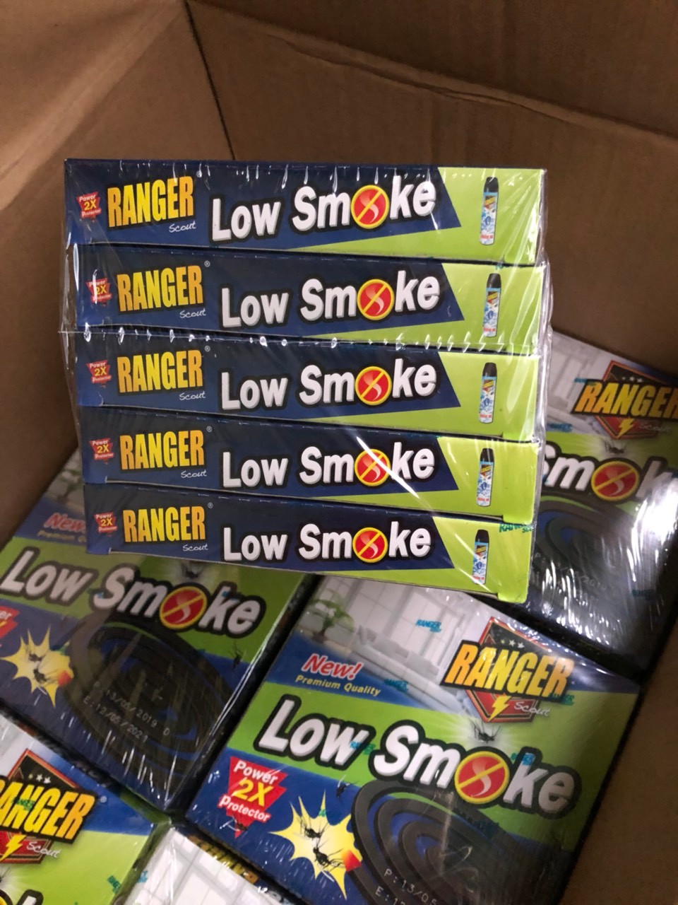 Nhang muỗi khoanh THÁI LAN Ranger Low Smoke (10 khoanh/hộp)