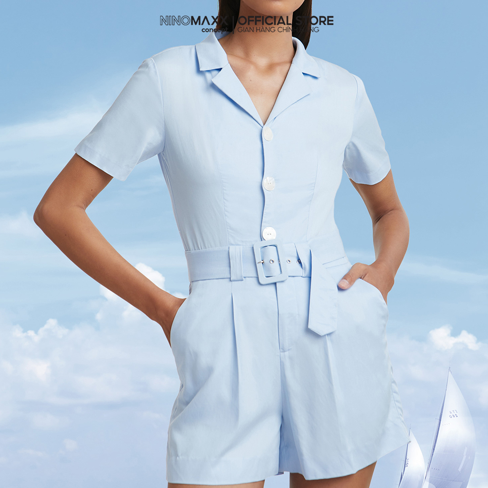 N&M Set jumpsuit linen Nữ  2104071