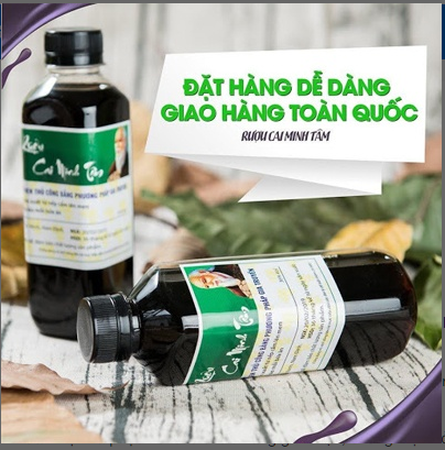 Cai  ruou bia Minh Tâm
