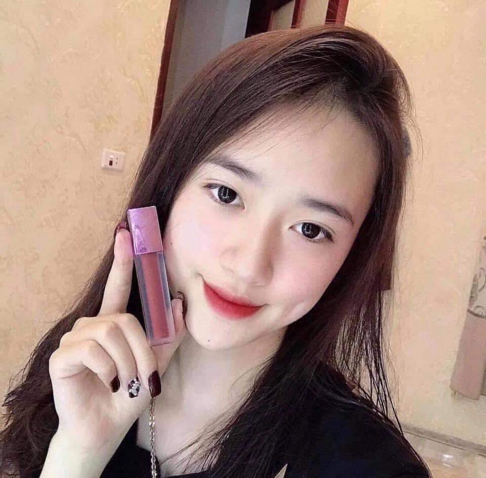 Son A12 nắp tím handmade - full màu tự chọn