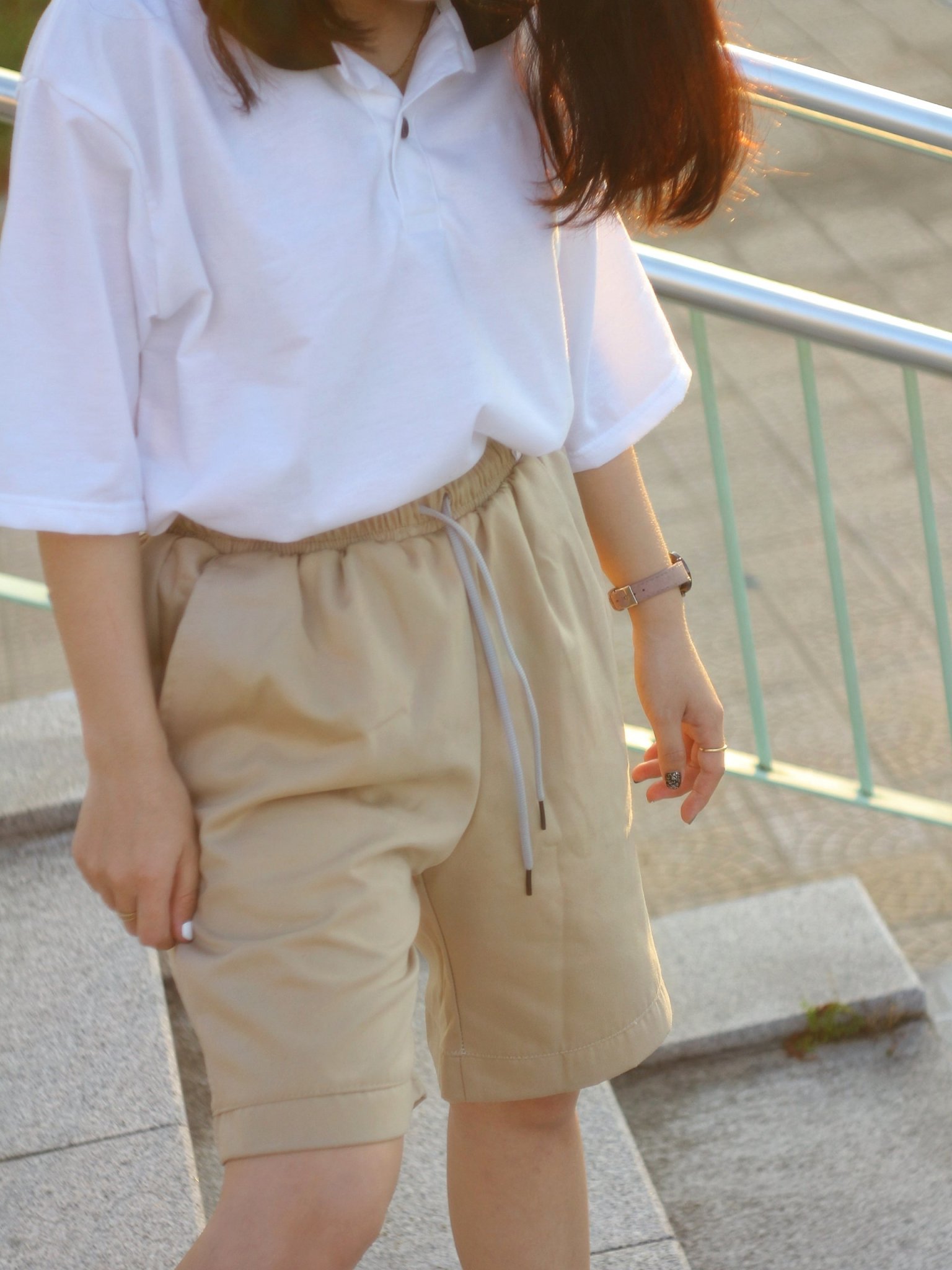 MONATA BLUELIGHT - Quần short Unisex mini logo