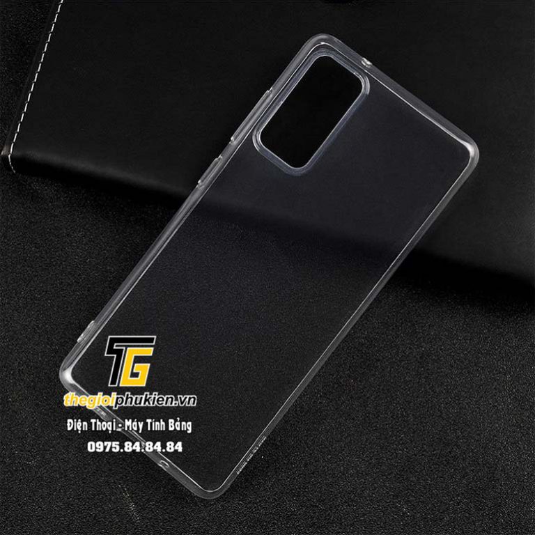 Ốp lưng Samsung Galaxy S20 FE Silicon dẻo trong suốt