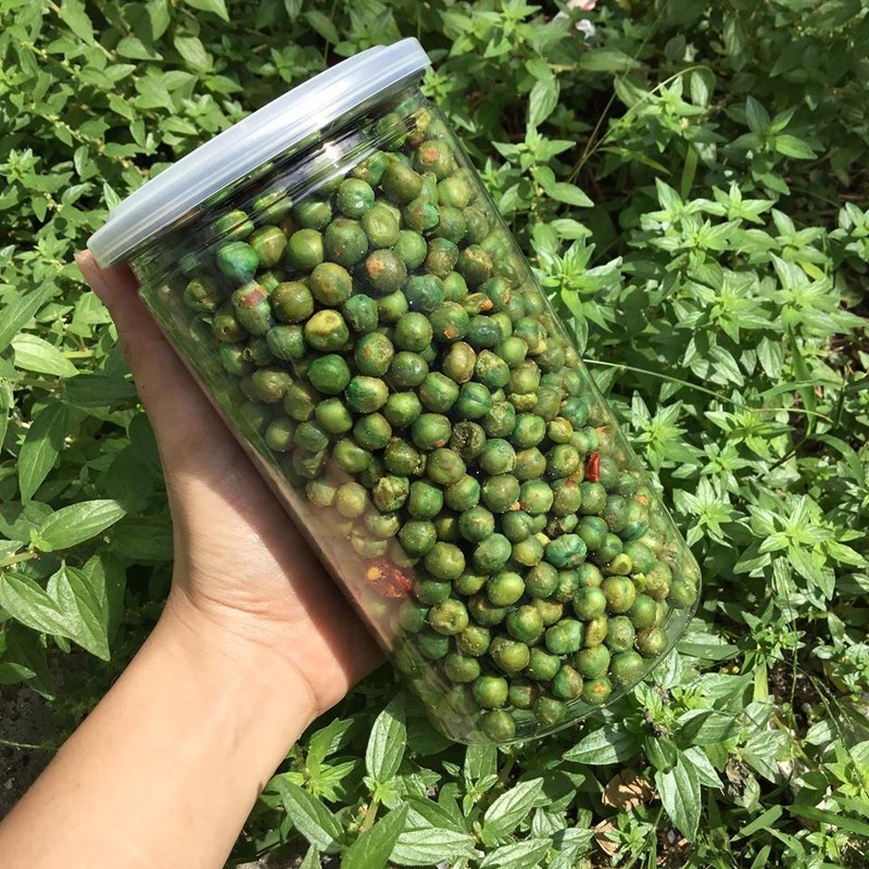 1kg đậu hà lan rang muối