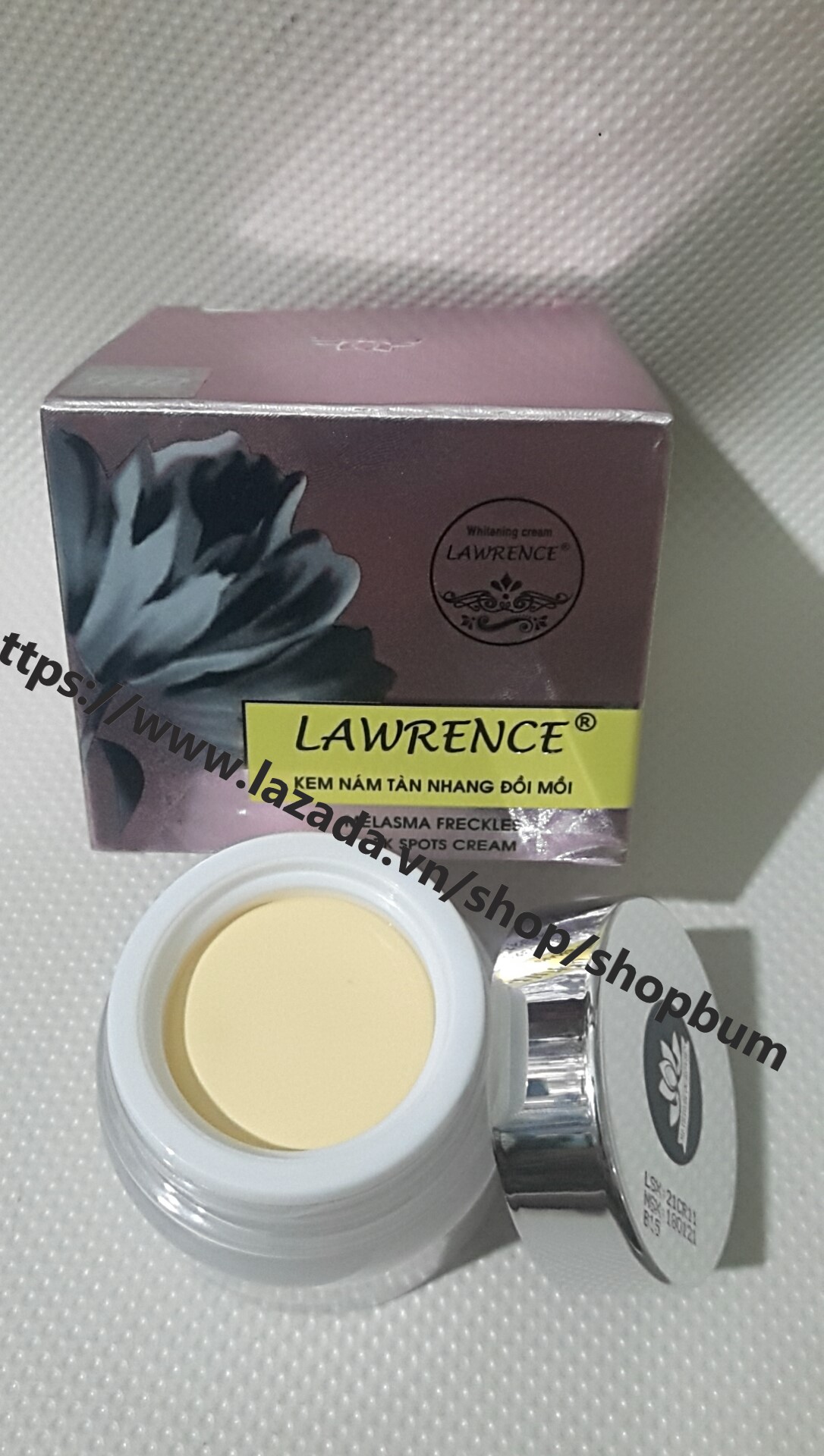 kem Lawrence kem nám tàn nhang