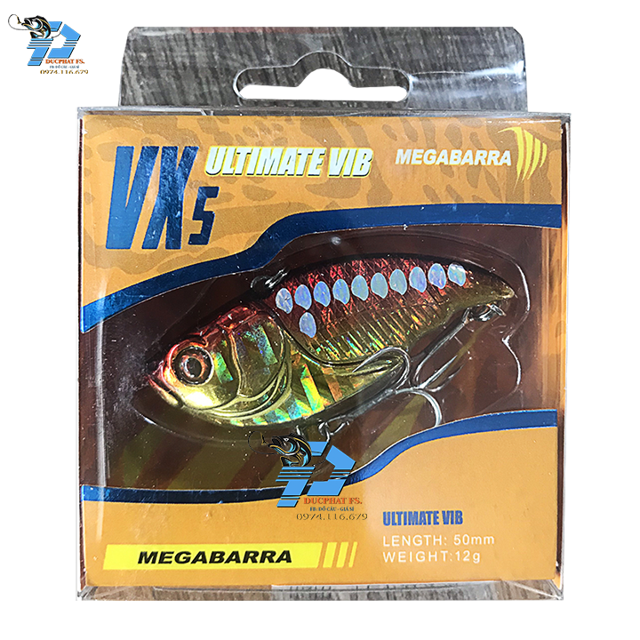 Mồi Lure Cá Lóc, Cá Chẽm VX5.