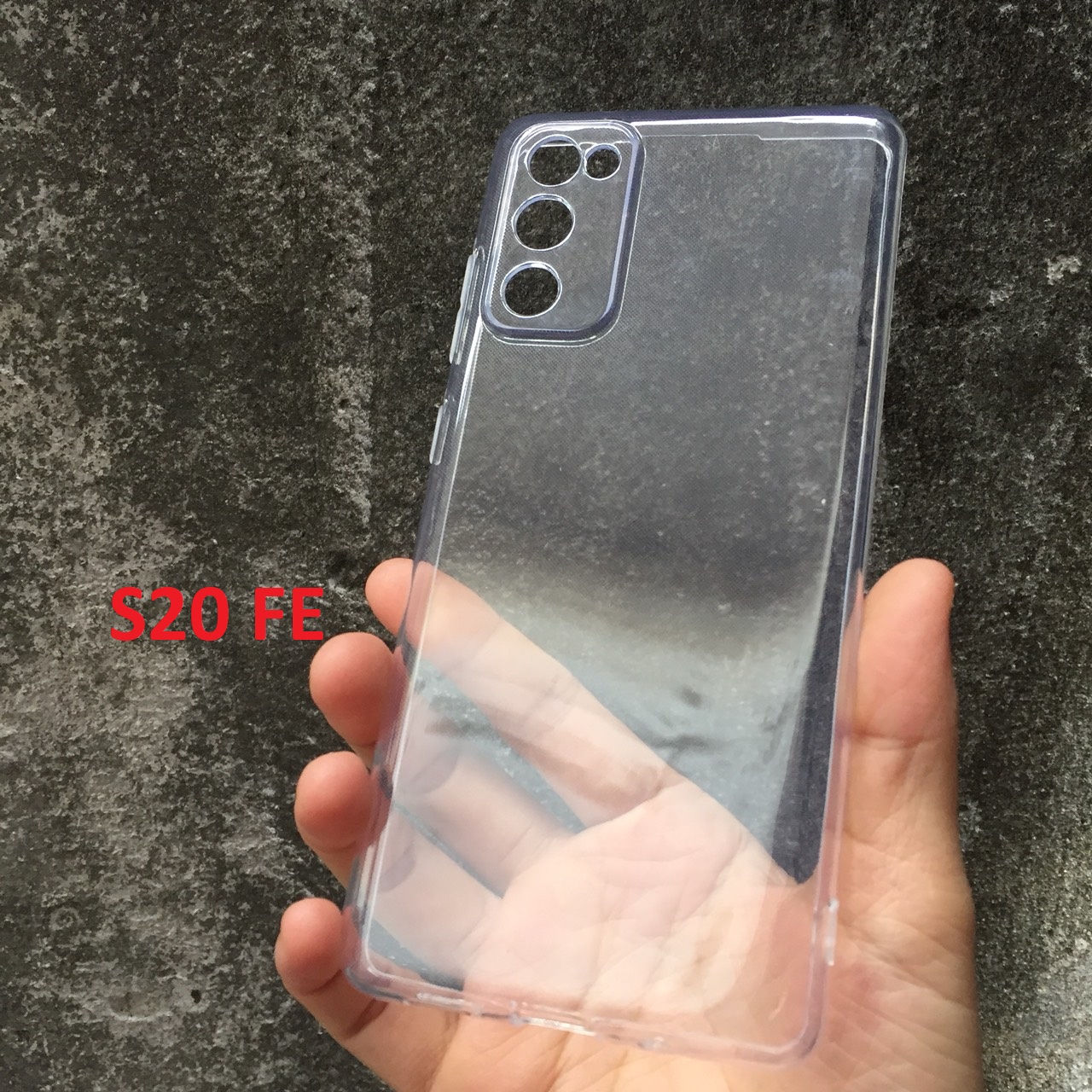 Ốp silicon GOR cho Samsung Galaxy S20 FE - Silicon hãng Gor có gờ bảo vệ camera