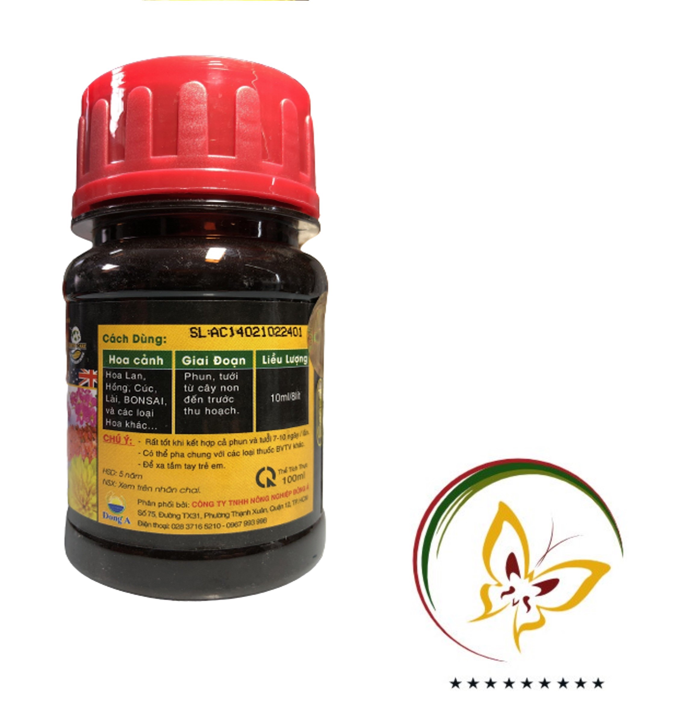 Phân Bón Lá Đa Trung Lượng Org-Hum - #443A# 100ml