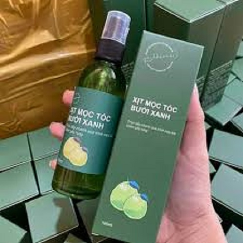 Tinh dầu bưởi xanh kích mọc tóc siêu dày và đẹp 100ml