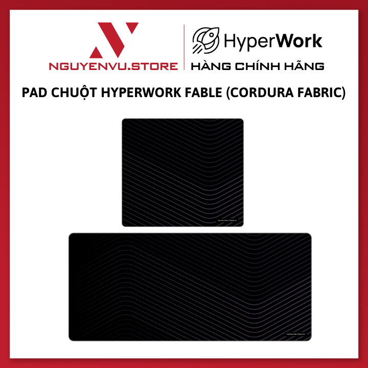Hyperwork fasble mouse pad -authentic