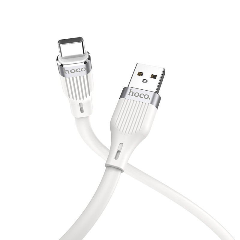 Cáp Sạc Nhanh Cổng Type-C Dây Silicon Hoco U72