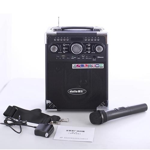 [HCM]Loa karaoke bluetooth s8 Loa Daile S8 Có Kèm 1 Micro Không Dây