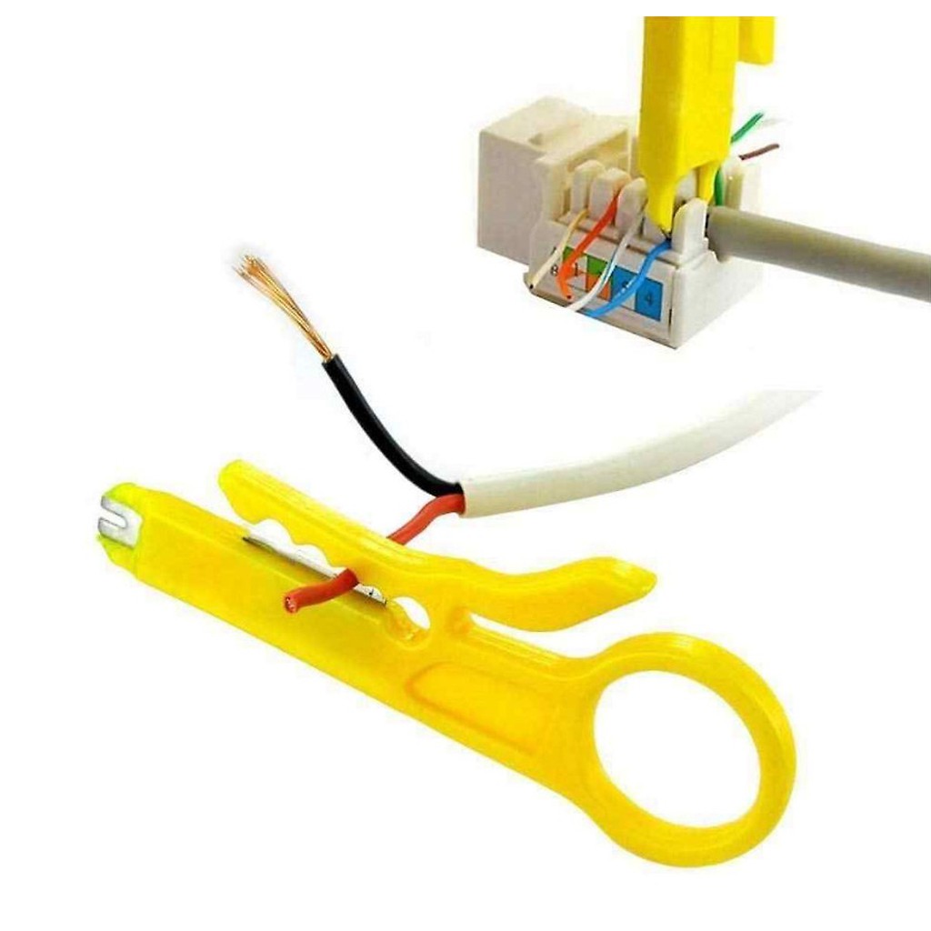 Bộ Kìm Bấm + Bộ Test + Túi 100 Hạt Mạng RJ45
