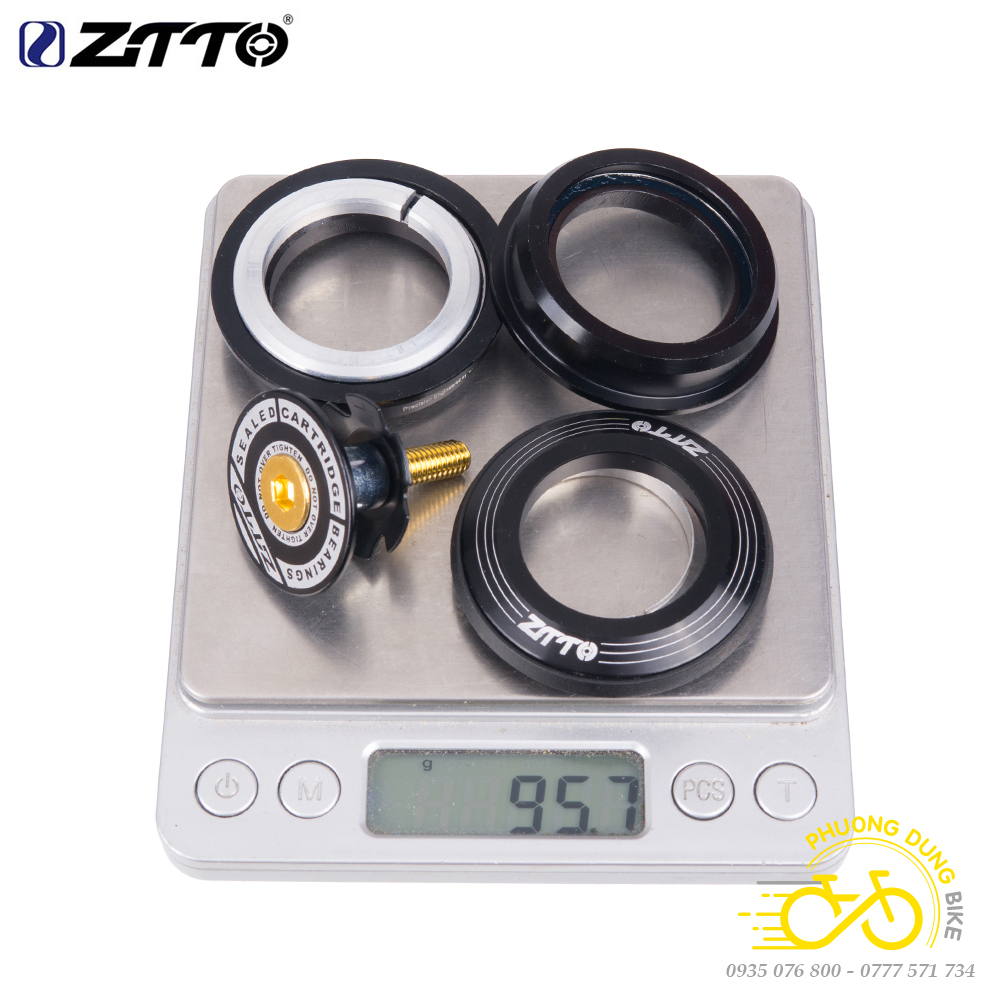 Chén cổ bát phốt thả bạc đạn xe đạp ZiTTO 4444S 44mm