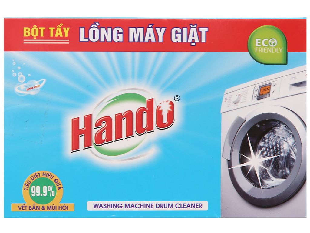 Bột vệ sinh tẩy lồng máy giặt Hando (2 gói/hộp) PNS25