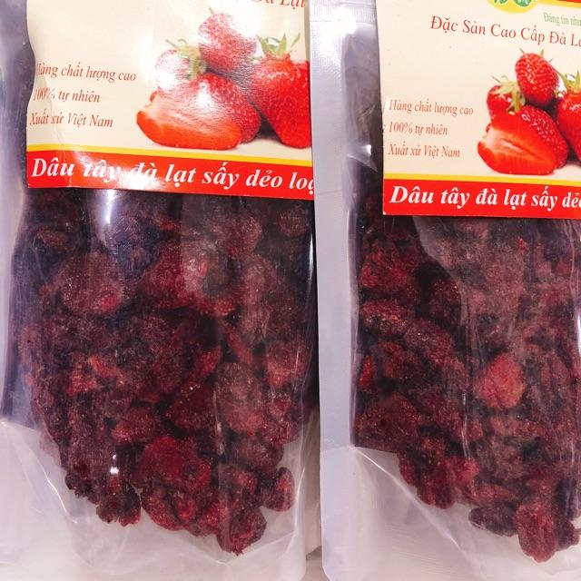 Dâu tây sấy dẻo Đà Lạt 250g