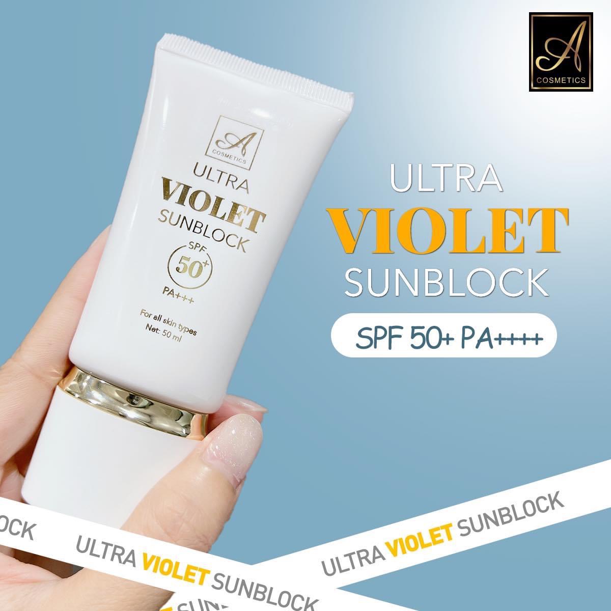[MẪU MỚI] KEM CHỐNG NẮNG ULTRA VIOLET SUNBLOCK A COSMETICS