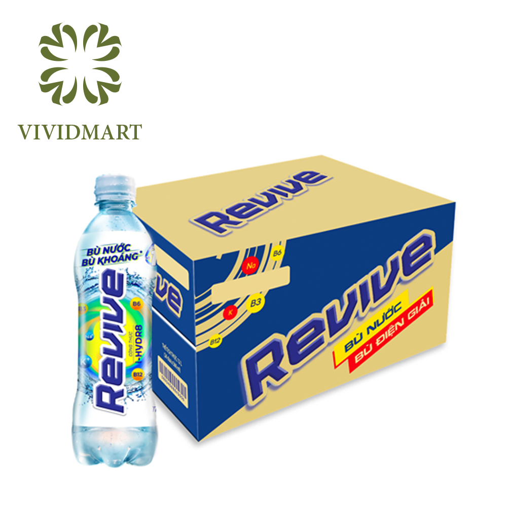 [Toàn quốc] NƯỚC BÙ KHOÁNG REVIVE - THÙNG 24 CHAI 500ML