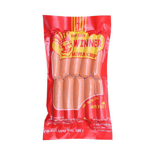 [Siêu thị WinMart] - CP Xúc xích winner gói 500g