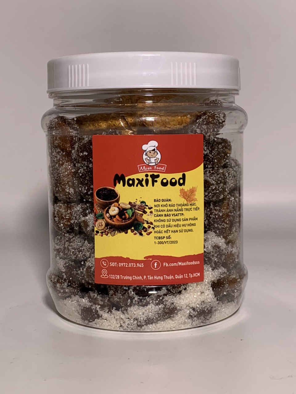 Me Thái lắc muối ớt đường 500g MAXIFOOD