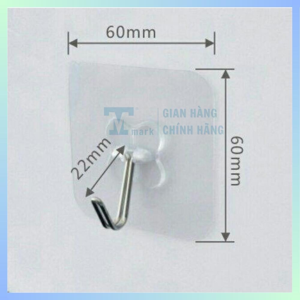 Bộ 3 móc dán tường siêu chắc (Trắng) Tmark