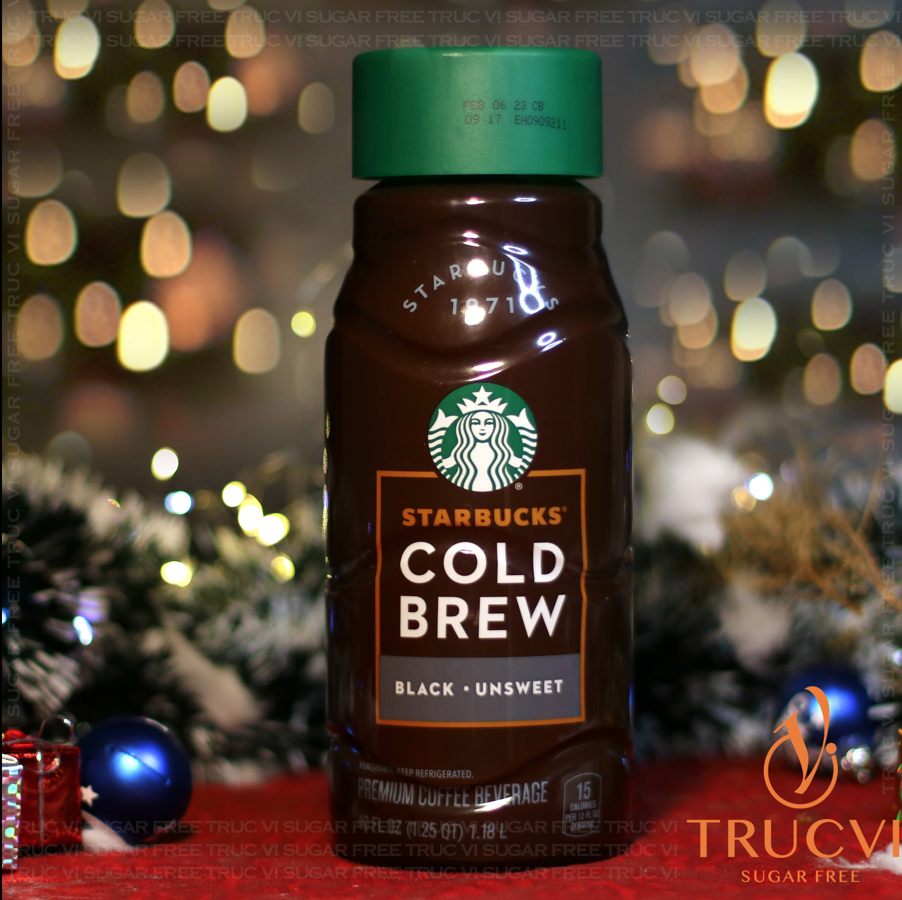 Cafe COLD BREW STARBUCKS chai lớn 1.18 lít
