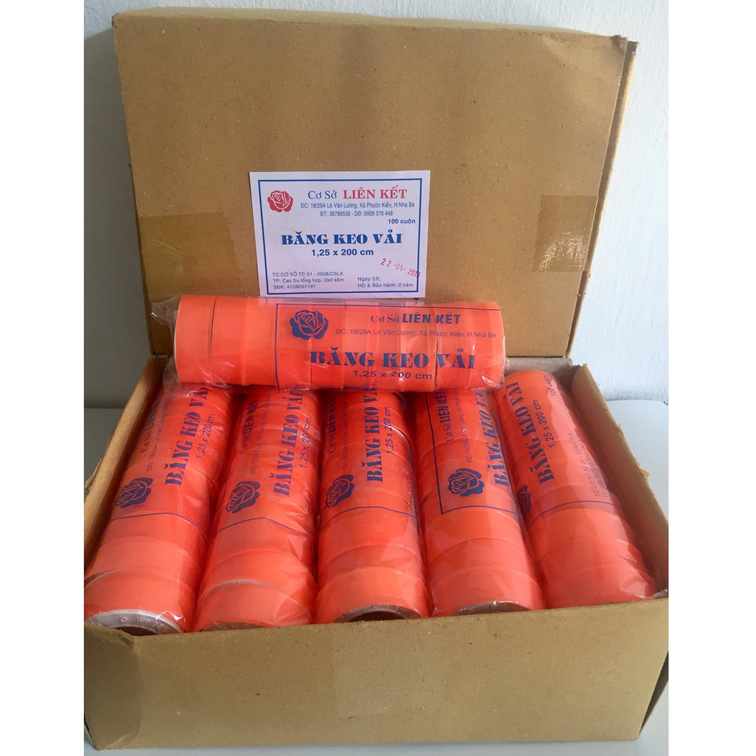 Băng keo liên kết 10 cuộn nhỏ ( 1 cây )