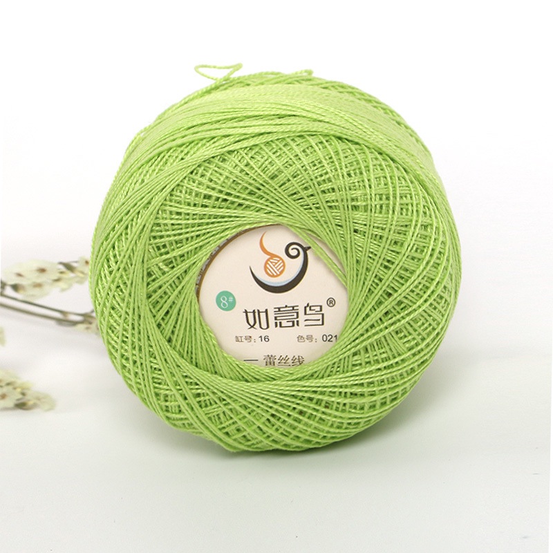 Sợi lace cotton Ruyi  -  Cuộn 50gr