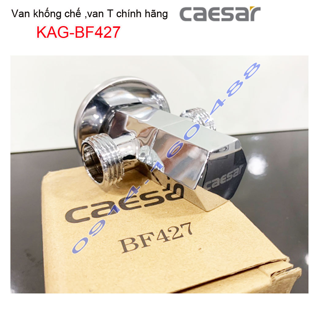 Van T caesar KAG-BF427 giảm áp lực nước chữ T , van vòi Caesar KAG-Van T Caesar