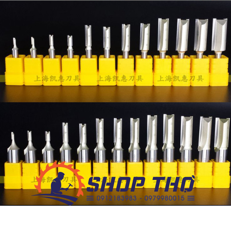 Mũi phay đánh rãnh ARDEN 0114 cốt 12.7 từ 4-30mm