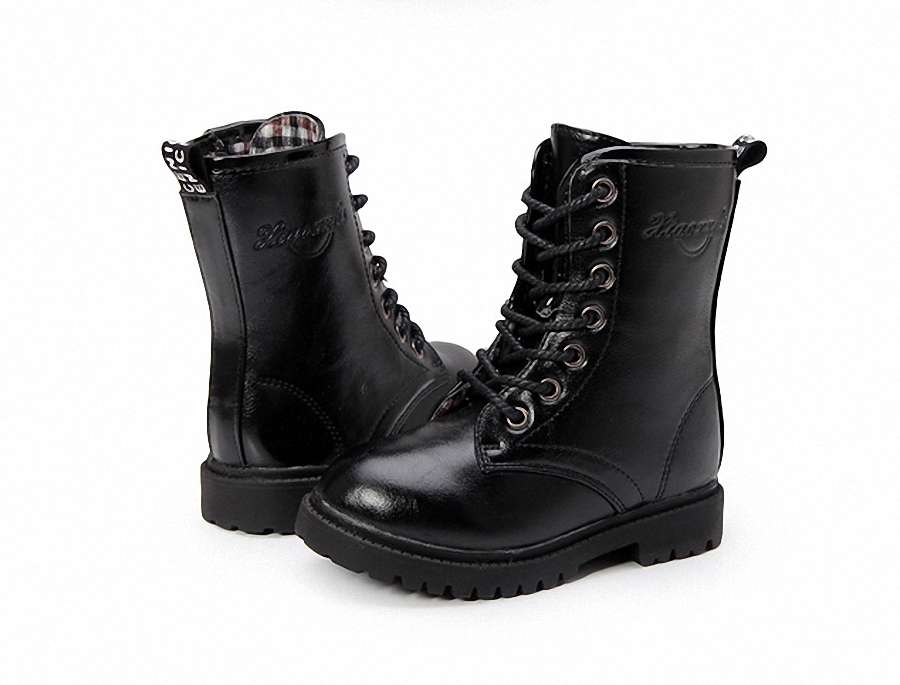 Giày Boot da cho bé gái (cao cấp ) (mẫu mới nhất ) HT238
