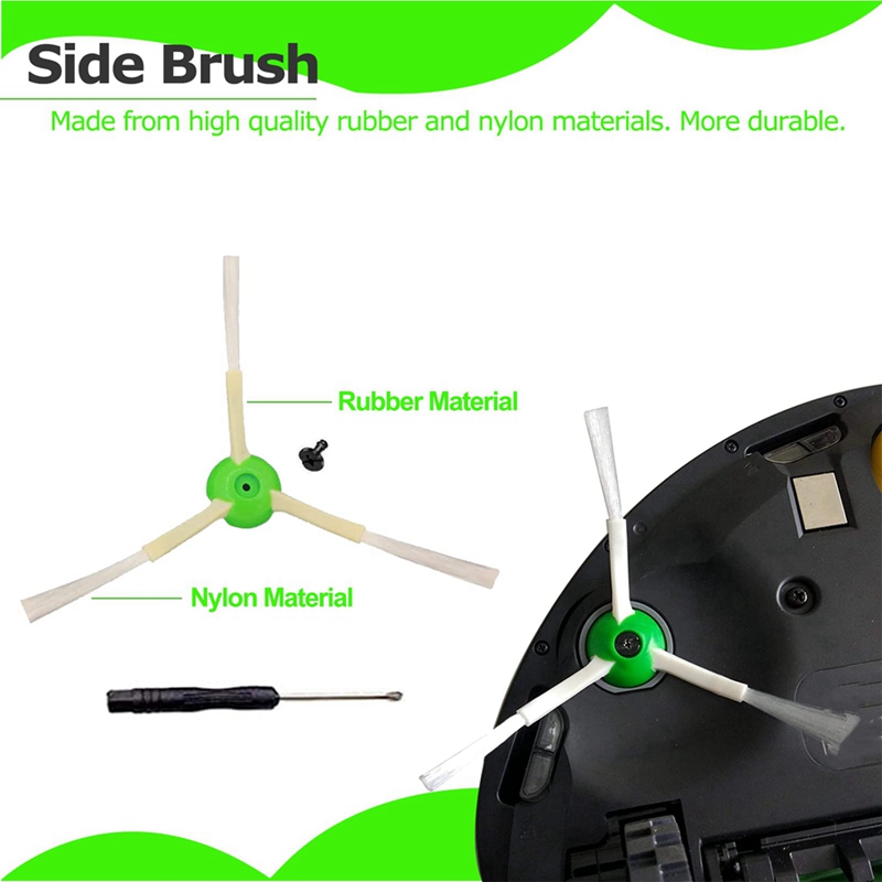 Replacement Parts Main Brush Side Brush HEPA Filter for iRobot Roomba I3 I7 I7+ E5 E6 E7 Vacuum Cleaner Accessories
