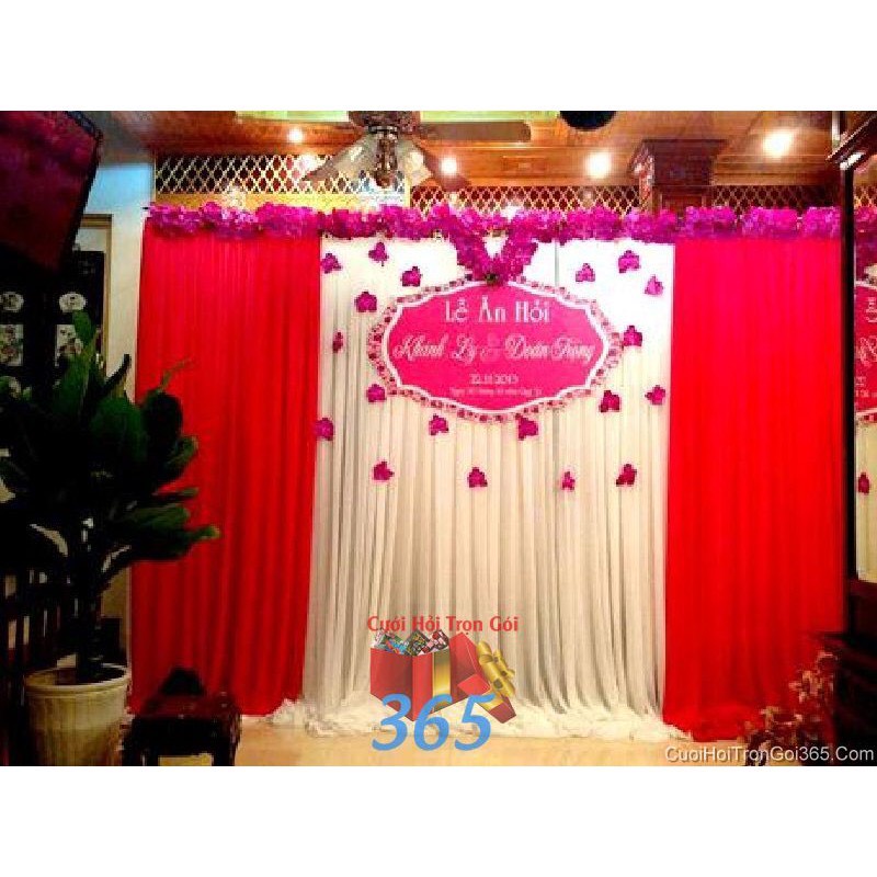 Elastic fabric curtain sewing elastic birthday decoration, wedding party event birthday decorations curtain multi size dc-388