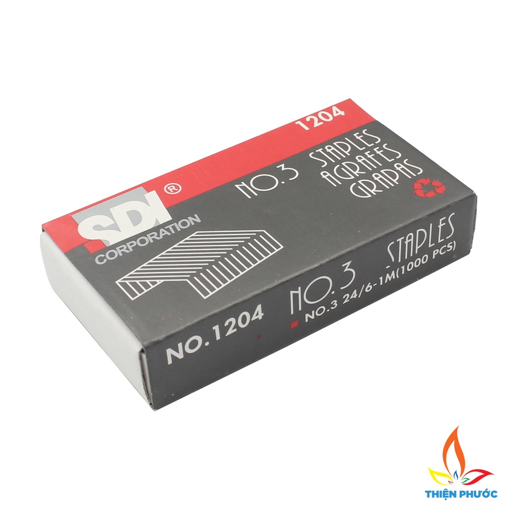 Kim bấm giấy SDI No.10 - No.3 [20 Hộp nhỏ] THIỆN PHƯỚC