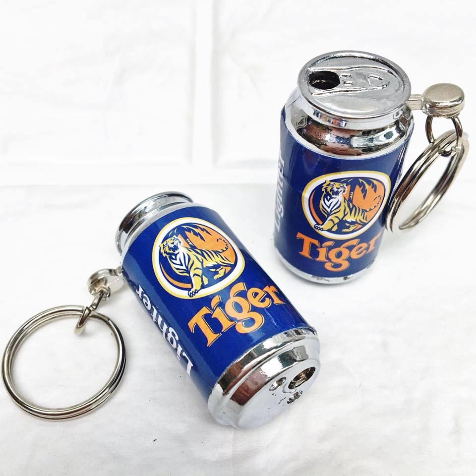 BẬT LỬA MÓC KHÓA HÌNH LON TIGER