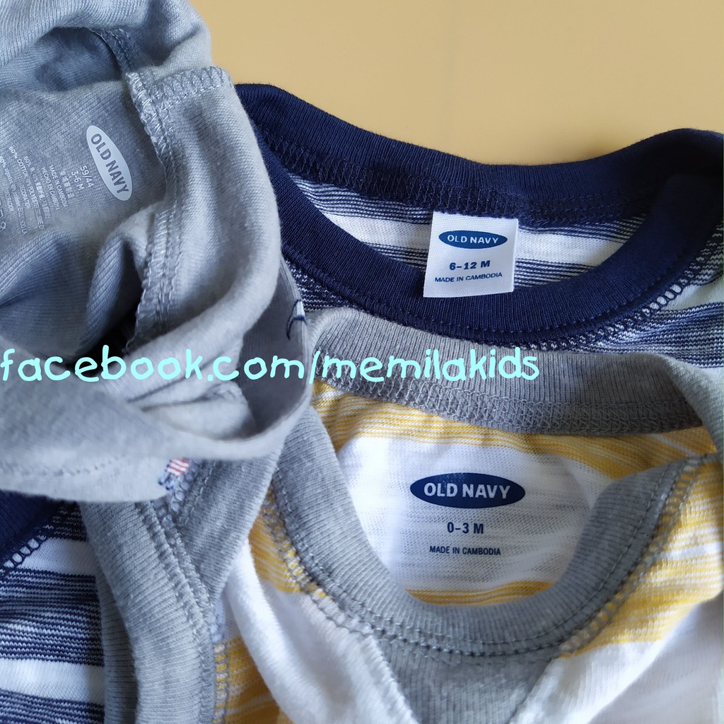 [0-9M] Body đùi Romper Old Navy bé trai [556797]