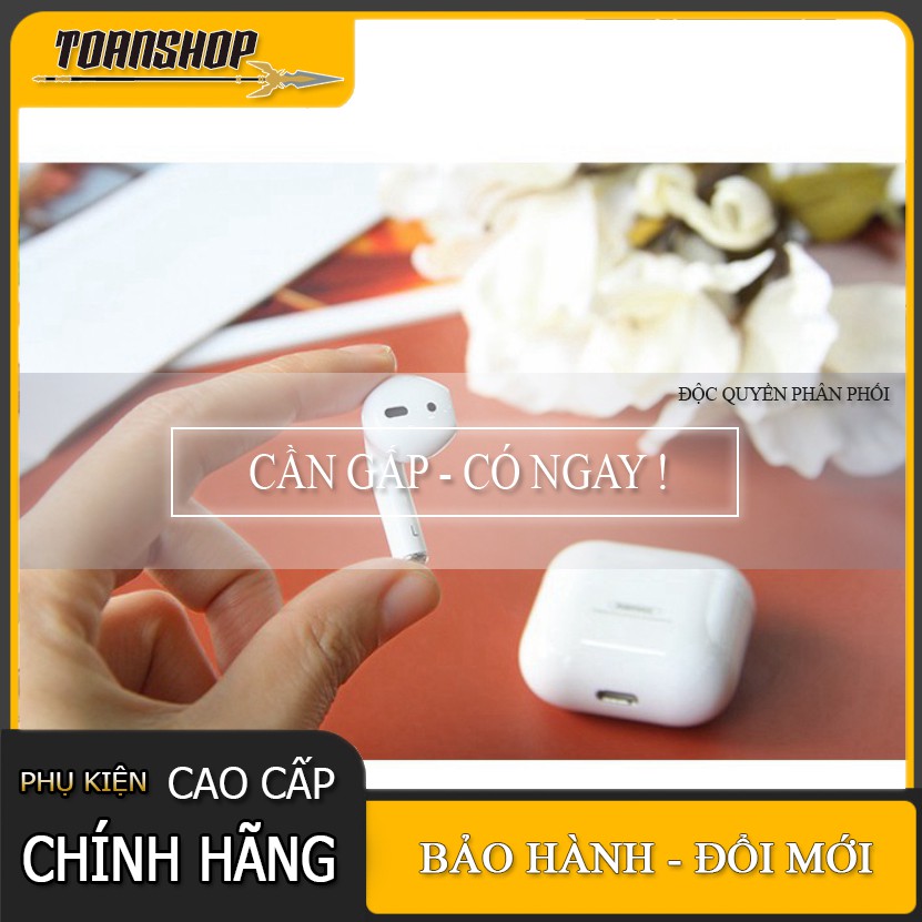Tai nghe Bluetooth Remax TWS-10 có đốc sạc kèm 2 tai dòng cảm ứng - Chính hãng